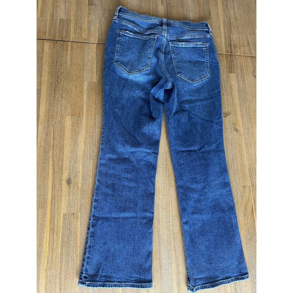 Madewell Mid Rise Kick Out cropped Jeans Womens 27 Bootcut Denim - Picture 2 of 7